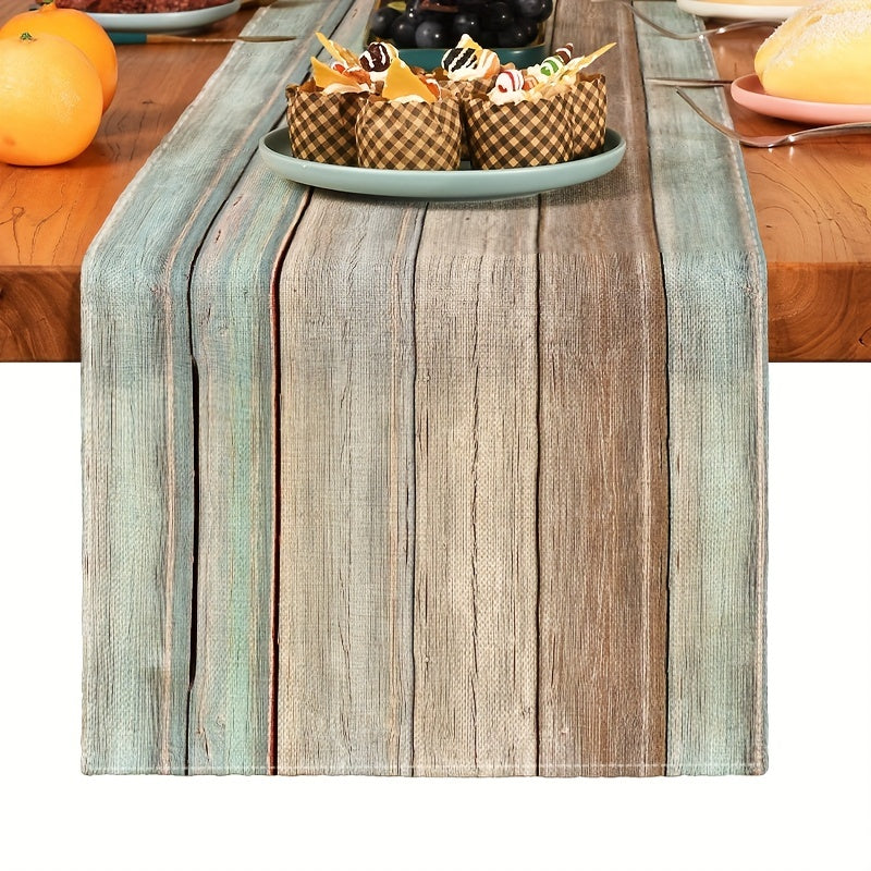 Bohemia Geometric Table Runner Linen Kitchen Dining Decoration