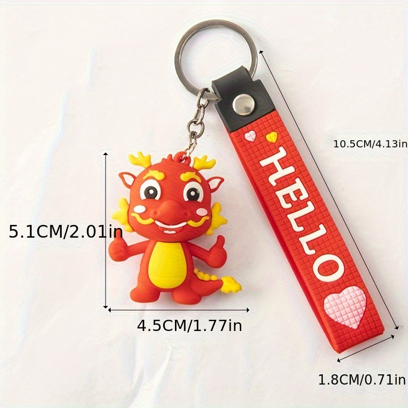 Creative Dragon Year Doll Pendant for Christmas Parties Year
