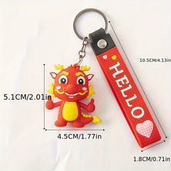 Creative Dragon Year Doll Pendant for Christmas Parties Year