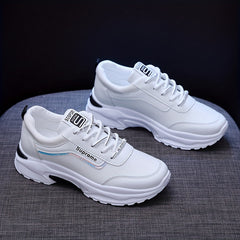Women's Letter Soft Sole Running Shoes Athletic Sneakers
