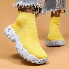 Women's Breathable Sports Sock Shoes Lightweight Non slip Travel Shoes