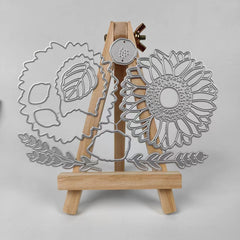 Sunflowers Metal Cutting Dies Or Stamps Sets For Card Decoration