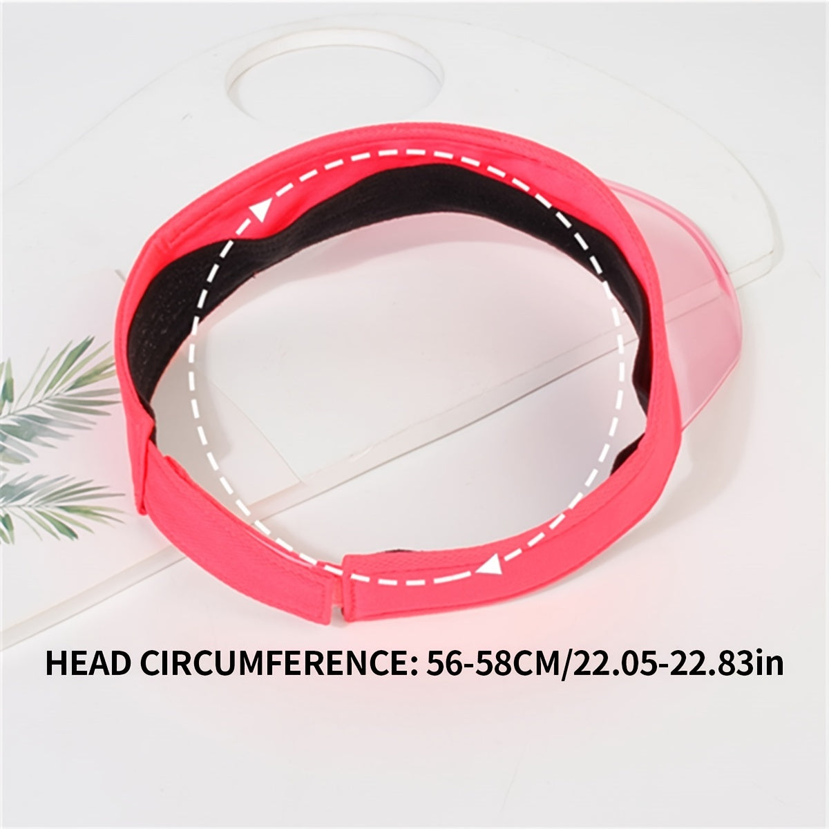 Adjustable Candy Sun Visor Hats for Women