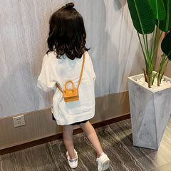Alphabet J Crossbody Bag Mini Purse For Girls