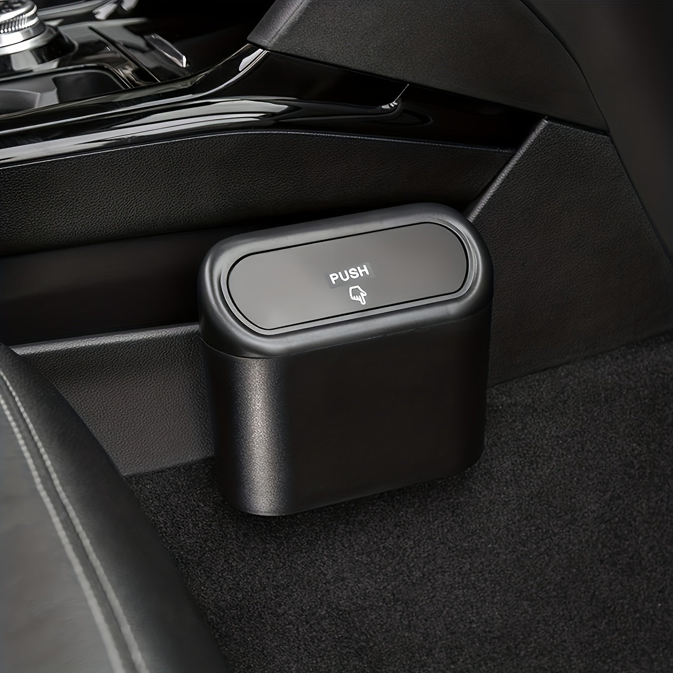 Car Door Side Storage Bin Hanging Storage Bin With Lid Seat Back Storage Box
