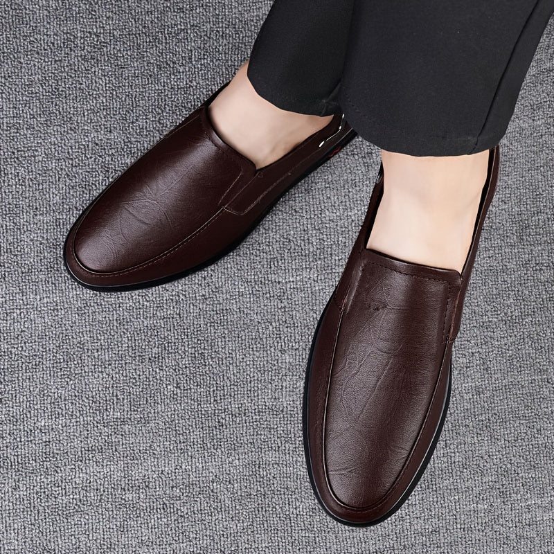 CLOHOO Men's Customizable Leather Dress Shoes