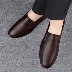 CLOHOO Men's Customizable Leather Dress Shoes