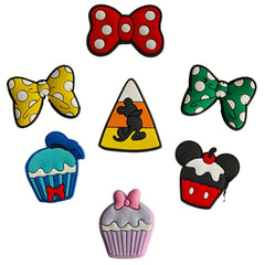 9PCS Cartoon Shoe Charms PVC Shoe Decorations for Teens Boys and Girls
