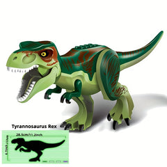Jurassic Dinosaur Building Blocks Toy - Tyrannosaurus Triceratops Pterosaur