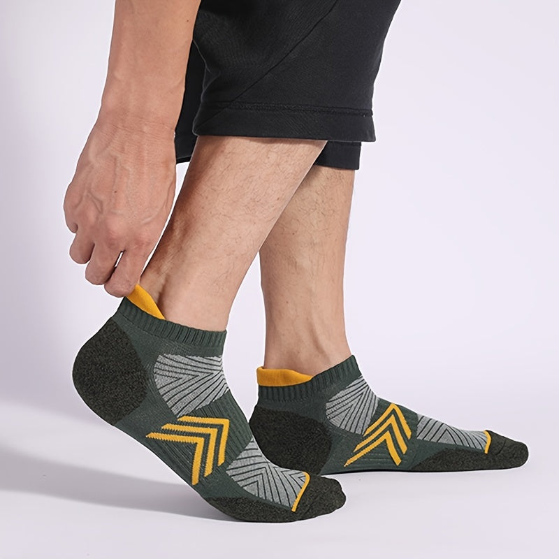 Men's Ankle Socks Comfortable Casual Running Sock Arch Support Plus Size 6 15