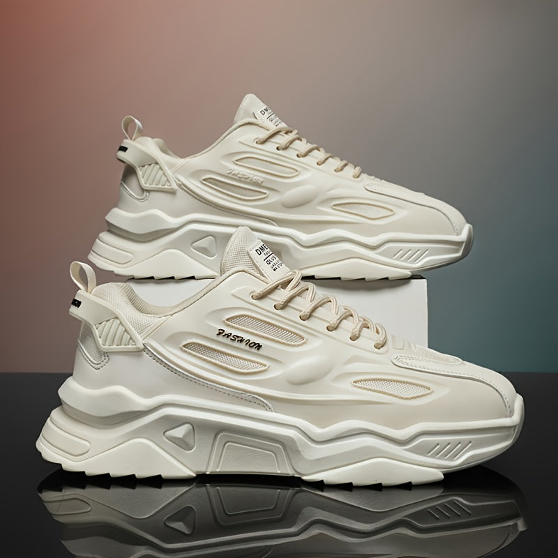 Men's Breathable Lace Up Sneakers