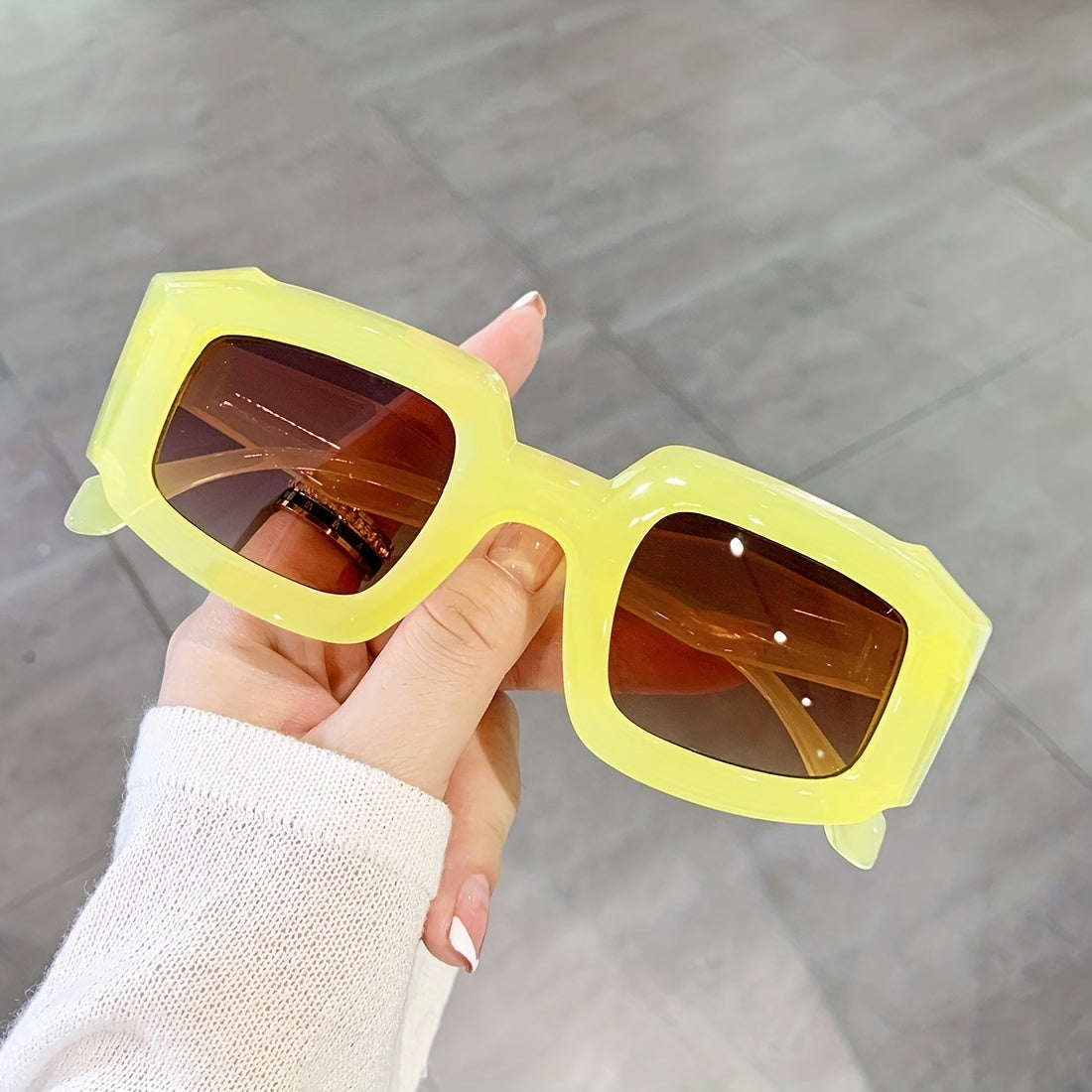 Y2K Jelly Frame Sunglasses UV400