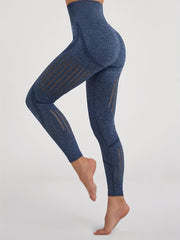 Seamless Hollow Leggings Fitness Yoga Running Leggings