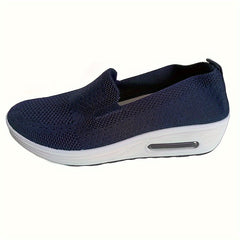 Breathable Mesh Woven Shoes Lightweight Running Sneakers