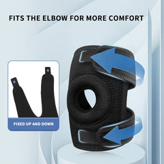 Sports Elbow Support Bandage Breathable Elbow Pads Basketball Volleyball Gym