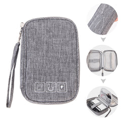Waterproof Cable Organizer Bag for Travel Accessories