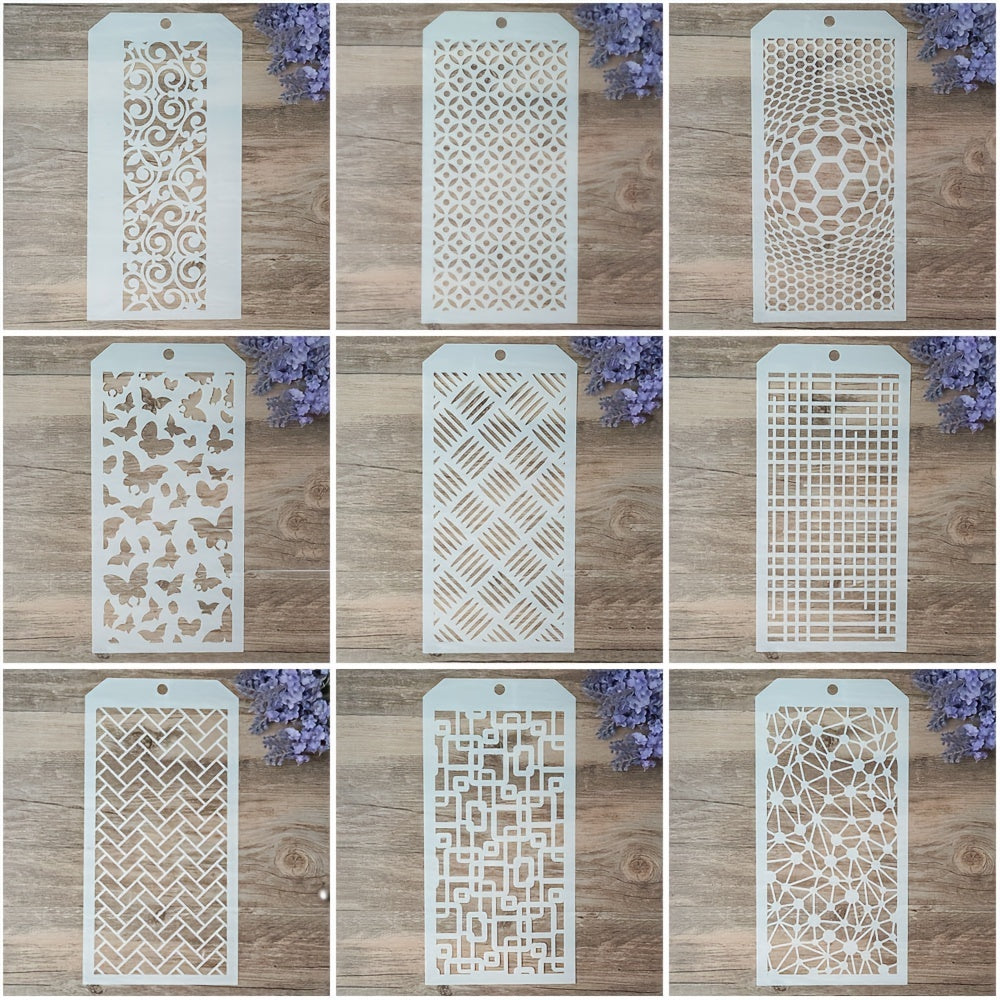 Seamless Stencil for Scrapbooking Paper Card Making Craft