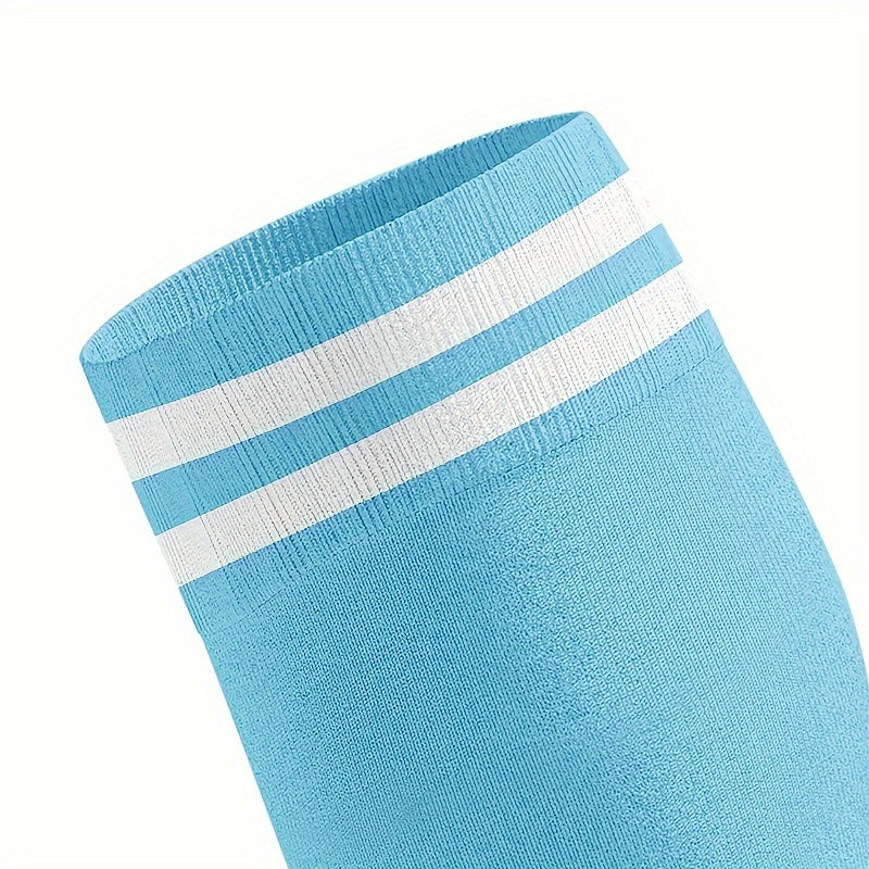 3 Pairs Football Knee High Socks Breathable NonSlip Sport Socks