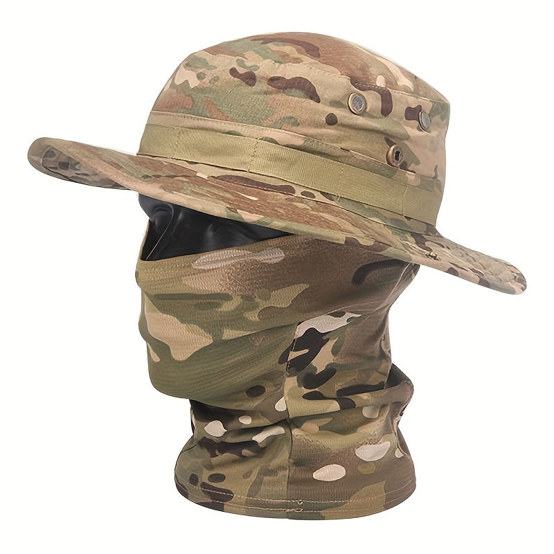 Stay & Protected Camo Boonie Hat for Outdoor Sports