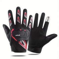 1pair Cycling Gloves Motorcycle Protective Non-slip Gloves