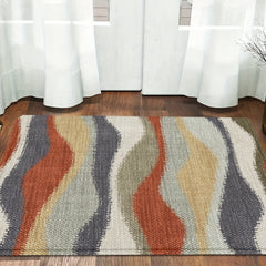 Soft Non-Slip Boho Bedside Rug Waterproof Farmhouse Living Room Bedroom Office