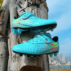 Kid's Spike Football Cleats Non Slip Outdoor Soccer Shoes