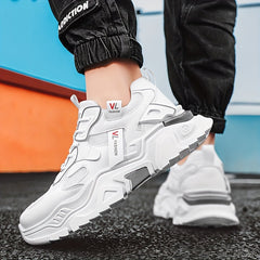 Men's Platform Shoes Soft Sole Street Style Chunky Shoes