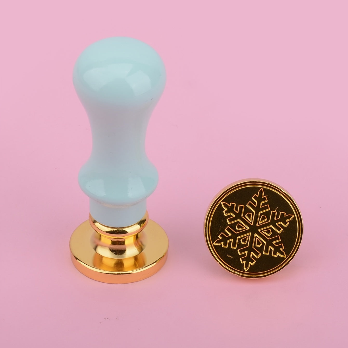 Snowflake Wax Seal Stamp for Elegant Crafts