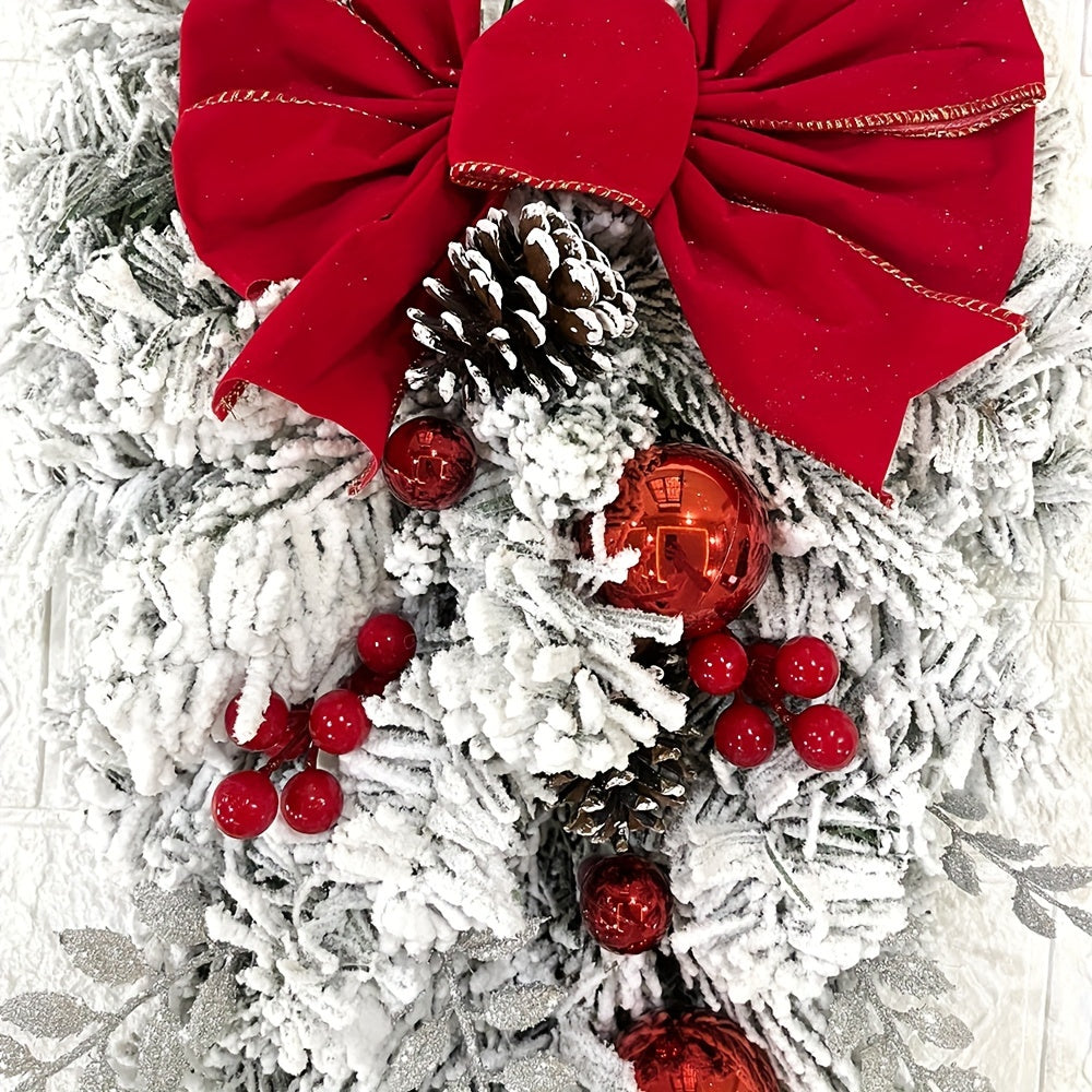 Christmas Wreath Door Hanger Holiday Decoration