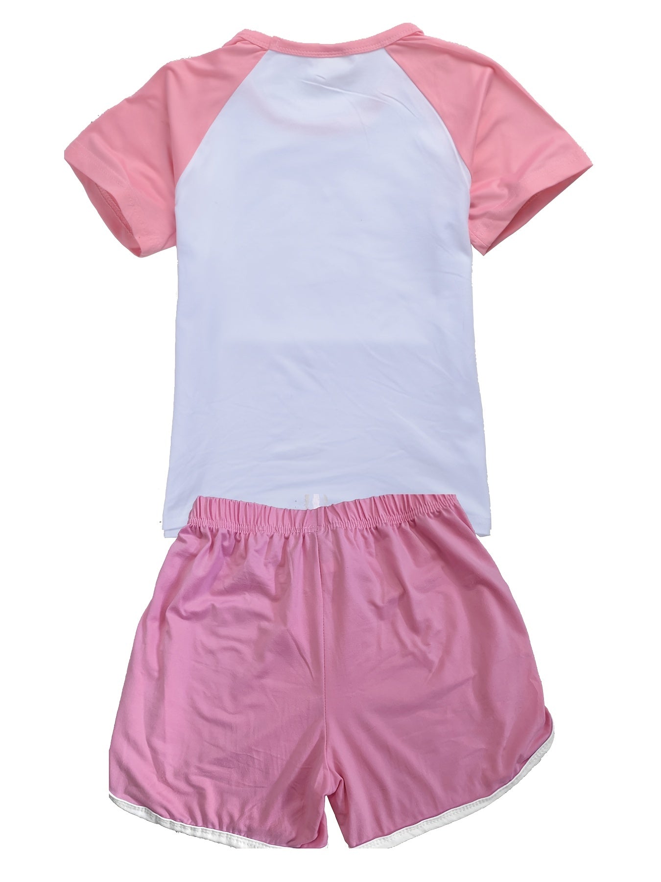 Unicorn Pattern Kid's PJ Set Comfy Loungewear for Summer