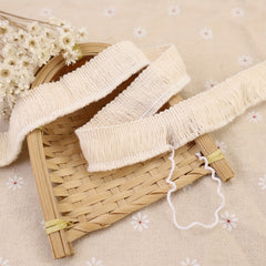 2 Yards Cotton Fringe Trim Tassel Lace For DIY Crafts Clothing Wedding