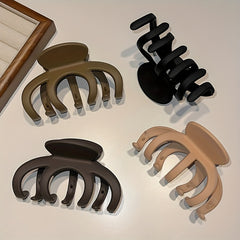 4pcs Large Daily Claw Clips Hair Accessories Sets For Girls