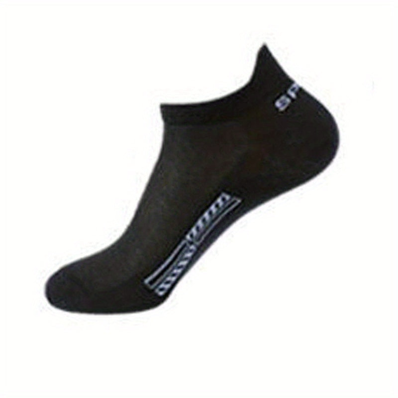 Men's High Ankle Sports Socks Cotton Breathable Mesh Casual Athletic Thin Socks