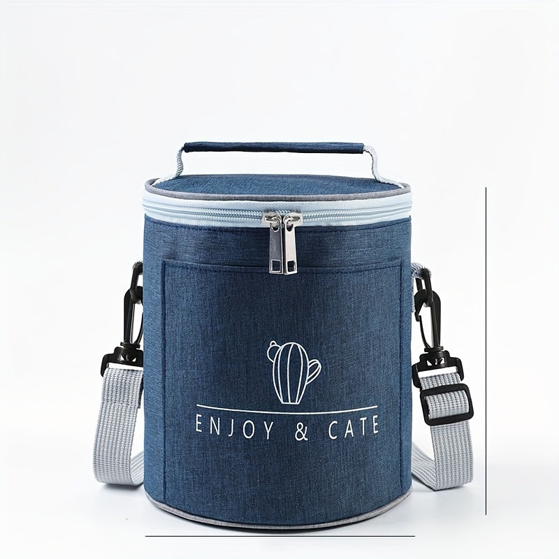 Outdoor Aluminum Foil Thermal Lunch Tote Bag for Camping Trip