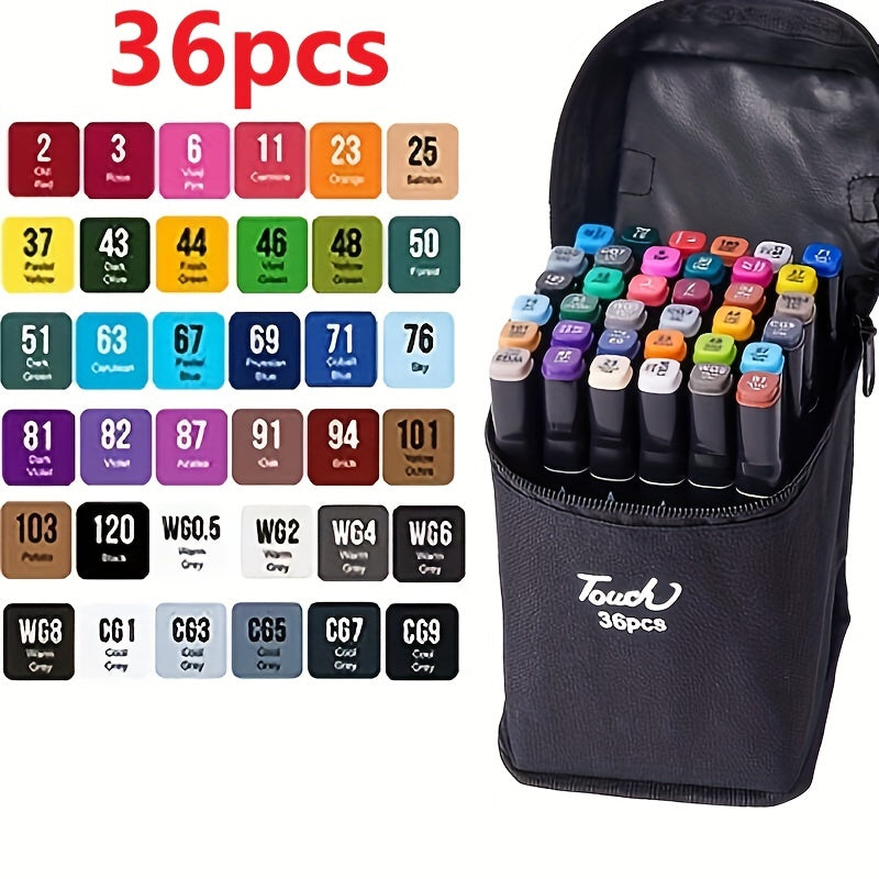 12pcs 262pcs Art Markers Double Ended Sketch Markers Set For Drawing Comics