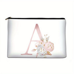 Portable Pattern Cosmetic Bag Travel Makeup Storage Bag With Zipper