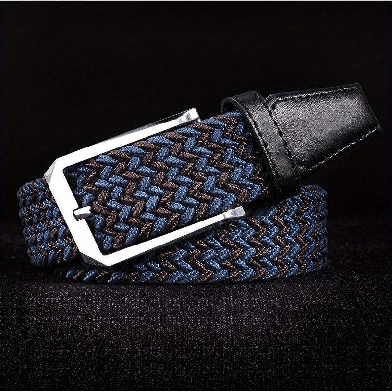 Men's Canvas Golf Web Belt Outdoor Tactical Pin Buckle Belt