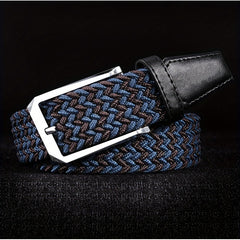 Men's Canvas Golf Web Belt Outdoor Tactical Pin Buckle Belt