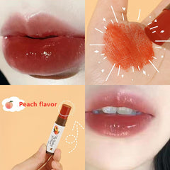Fruit Flavored Lip Balm Moisturizing Lip Gloss Lightening Lip Lines