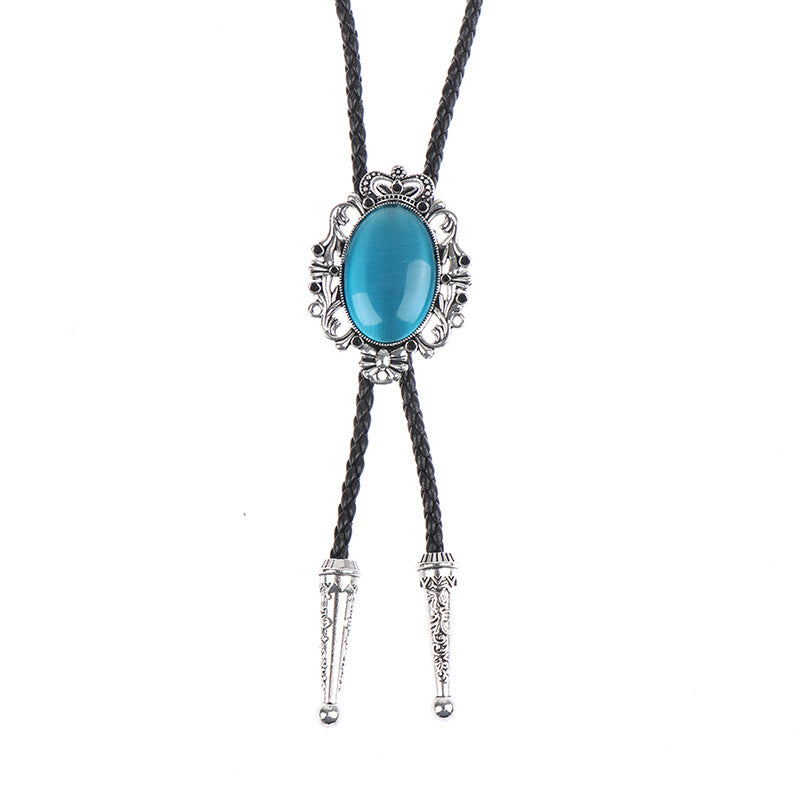 Classic Oval Bolo Tie Western Cowboy Shirt Bolo Ties