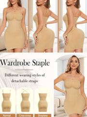 Strapless Dress Tummy Control Slimming Body Shaper Women's Underwear