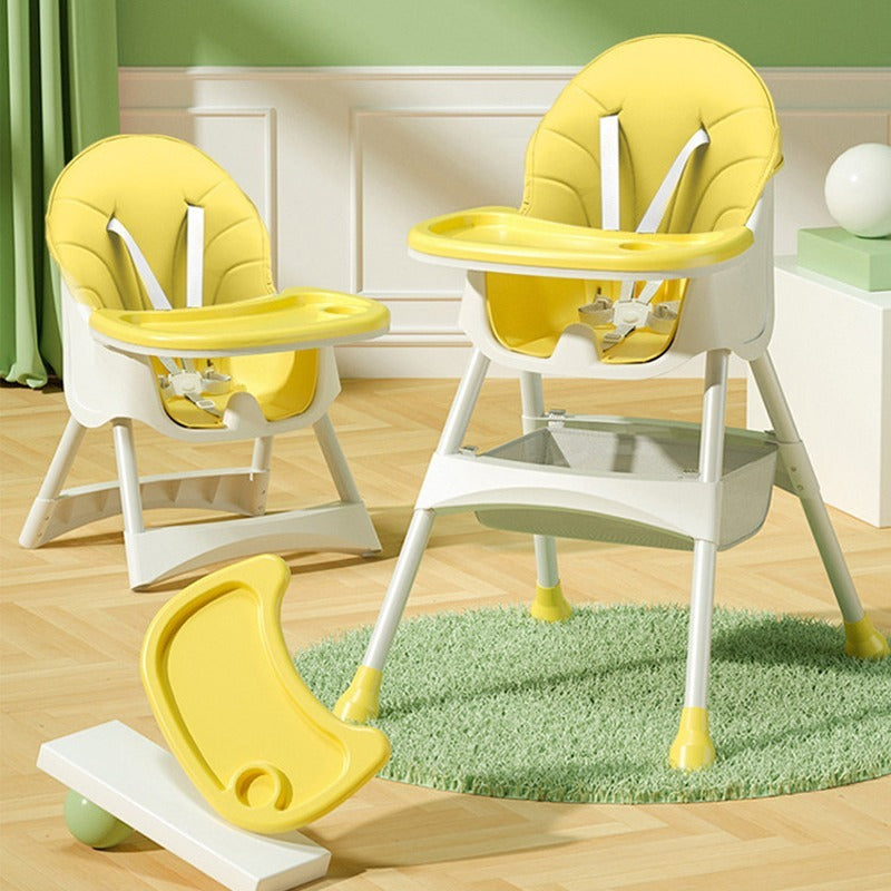 Convertible Baby High Chair with Removable Tray