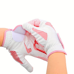 Women's Non Slip Golf Gloves - Breathable Microfiber Cloth for Enhanced Grip