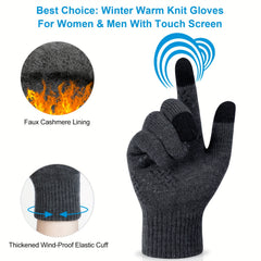 Men's Running Gloves - 1 Pair