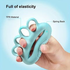 Silicone Hand Grip Trainer Paw 9 07 27 22KG Resistance Gripper