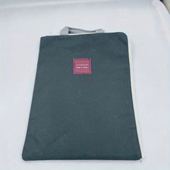 Minimalist Zipper Document Storage Pouch Lightweight Bag For School & Work