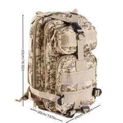Outdoor Camo Backpack for Hiking and Camping