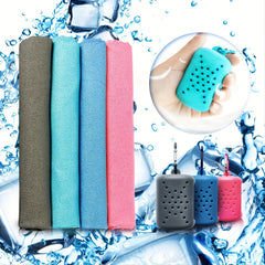 Portable Quick Dry Microfiber Towel Set 4 Colors Camping Gym Yoga Traveling