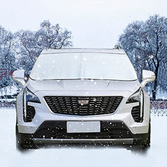 2pcs Foldable Car Windshield Covers Protect Car From Snow Sun Rain