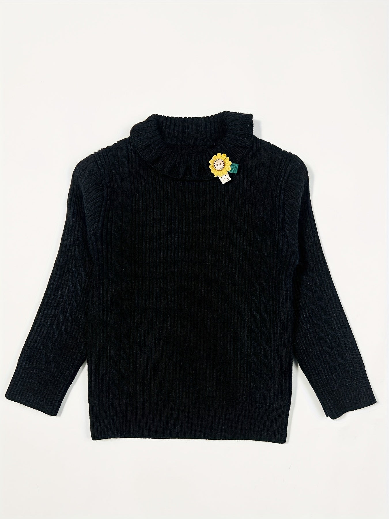 Baby Girls Knitted Cardigan Spring Autumn Top Sweater Coat with Decor